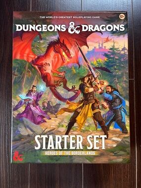 Dungeons & Dragons Starter Set - Red Dragon Artwork new open box.